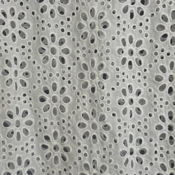 LANE BRYANT EYELET LACE BLOUSE SIZE 14 - Picture 3 of 8